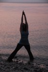 Yoga Pictures on Beach of Amy 037