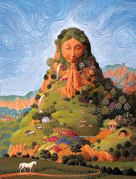 mother earth namaste