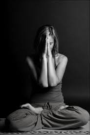 anjali mudra in lotus